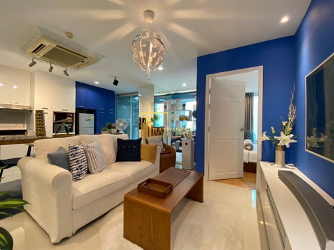  Sukhumvit Living Town - Super Cool 2 Bed Condo For Rent in Asoke - BR9830CD