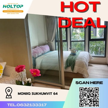 #R2981 ให้เช่า Moniiq Sukhumvit 64
