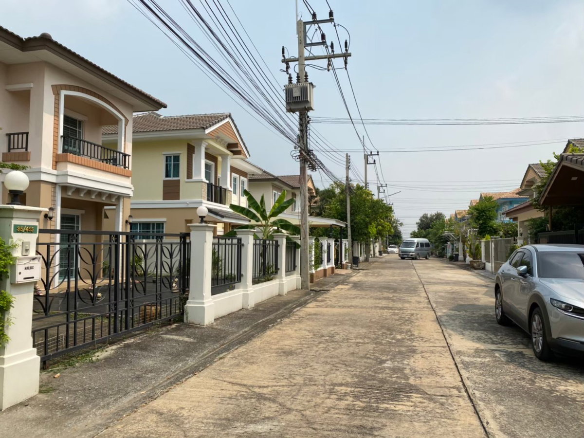 รูป ขายบ้านเดี่ยว 2 ชั้น พื้นที่ 50.2 ตรว.  หมู่บ้านภัสสร 12 รังสิตคลอง3 - รูปที่ 2/17