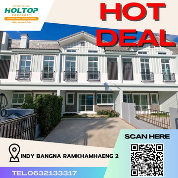 #R2986 For rent Indy Bangna Ramkhamhaeng 2
