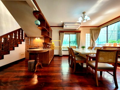 เช่าบ้านเดี่ยว วัน แบงค็อก   : Cherie Villa Sathorn - Beautifully Renovated 3 Bed House With Pool Access - BR27840SH