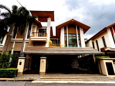 บ้านเดี่ยวให้เช่า : Baan Sansiri 67 - Expansive 4 Bedroom Luxury House For Rent in Popular Project - BR8317SH