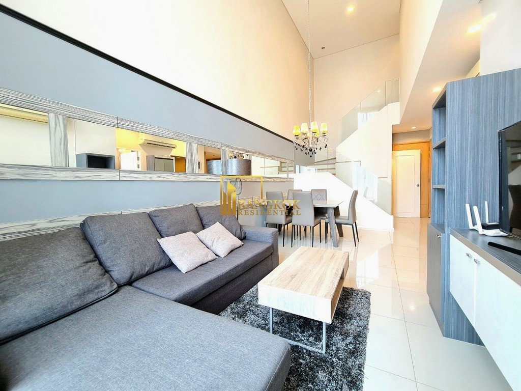 รูป Villa Asoke - Elegant 2 Bedroom Duplex Condo Near MRT - BR10640CD - รูปที่ 1/37