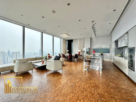  The Ritz Carlton - 3 Bedroom Penthouse Condo For Rent in Sathorn - BR17168CD
