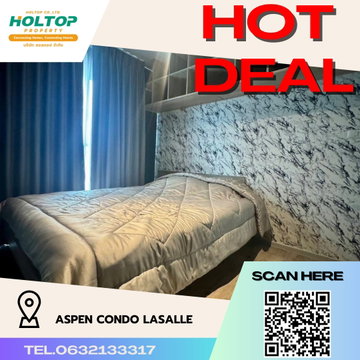 #R3034 ให้เช่า Aspen Condo Lasalle