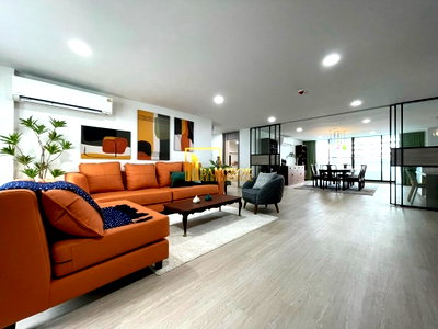 คอนโดให้เช่า : Grand Ville House 2 - Fully Renovated 3 Bed Condo in Asoke - BR1808CD