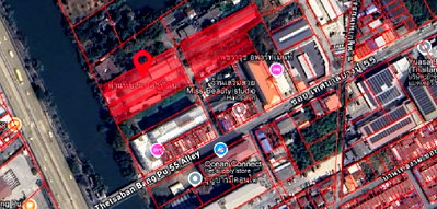 Land for sale Bang Pu Industrial Estate : Land for sale  Samut Prakan bts Kheha station