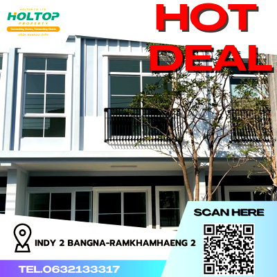 Townhouses for rent Bangkok : #R3032 For rent  Indy 2 Bangna-Ramkhamhaeng 2