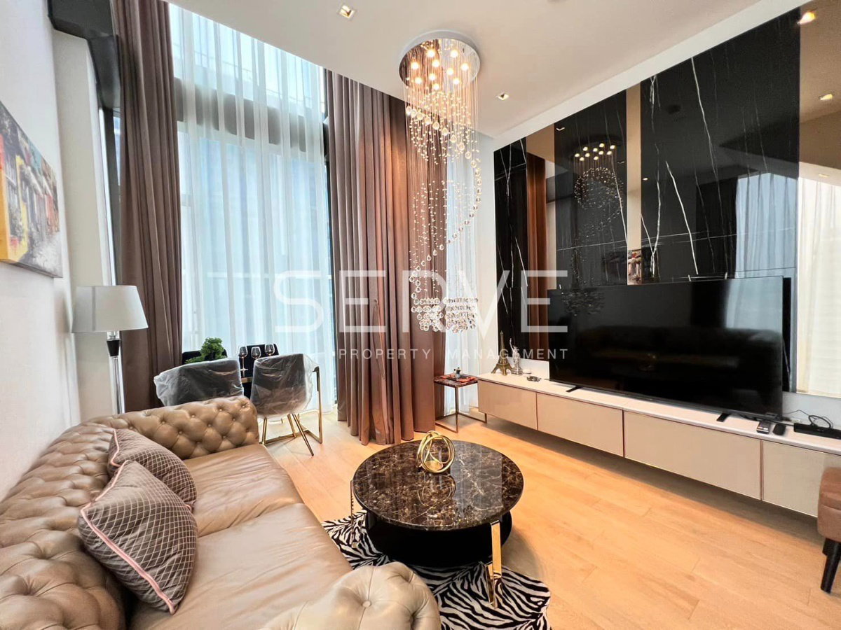 รูป ห้องดูเพล็กซ์ 1 นอน ห้องสวยมาก 51 ตร.ม. คอนโดหรู ทำเลดี เดินทางสะดวก BTS ชิดลม 280 ม. ที่ 28 Chidlom / ให้เช่าคอนโด - รูปที่ 1/11