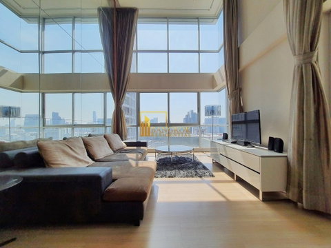 The Rajdamri - 2 Bed Duplex Condo For Rent in Ratchadamri BR14491CD
