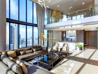 คอนโดให้เช่า :  Banyan Tree Residences - Ultra Luxury 4 Bed Duplex Property in Riverside - BR17177CD