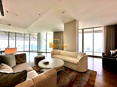 คอนโดให้เช่า :  Magnolias Boulevard - 3 Bed Duplex Penthouse For Rent in Ratchadamri - BR15076CD