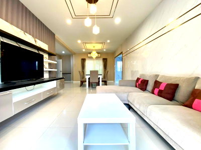 บ้านเดี่ยวให้เช่า : 🔴95,000฿🔴 บ้านเดี่ยว ภัสสร เพรสทีจ ลุกซ์ พัฒนาการ ✅ บ้านสวย ทำเลดี 🎉🎉 ยินดีบริการ🙏สนใจทัก @bbcondo88 (ตอบไวมาก):​📱 รหัสทรัพย์ 6803-1301 📱