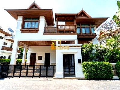 เช่าบ้านเดี่ยว เขตยานนาวา :  L&H Villa - Impressive 4 Bedroom Pool Villa For Rent in Sathorn - BR8369SH