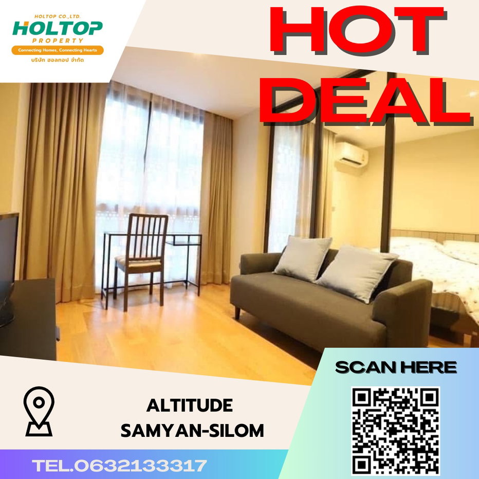 picture #S3095 For Rent Altitude Samyan-Silom - 1/8