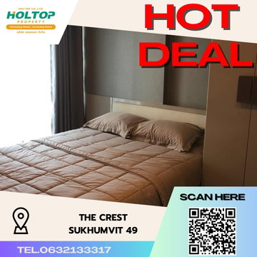#S3140 For Rent The Crest Sukhumvit 49