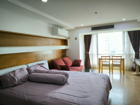  The Trendy Condominium        Size 35sq m        Studio 1 bathroom