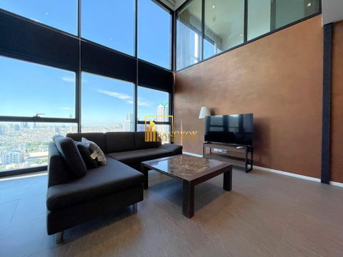  The Lofts Silom - Impressive 2 Bedroom Duplex Condo For Rent - BR15748CD
