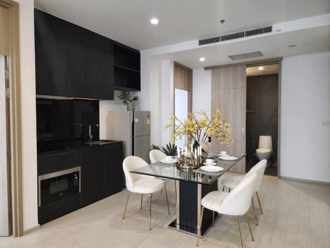LTHC12063 – Noble Ploenchit FOR RENT Size 81.86 sqm. 2 beds 2 baths Near BTS Phloen Chit Station ONLY 83K/Month