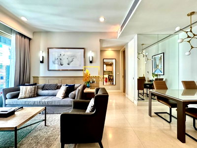 คอนโดให้เช่า : Q Langsuan - Charming 2 Bed Luxury Condo in Chidlom Area - BR6491CD