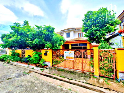 บ้านเดี่ยว โรงเรียนนวมินทราชินูทิศ เบญจมราชาลัย : ขายบ้านเดี่ยว 2 ชั้น เคซีการ์เด้นโฮม9 นิมิตรใหม่40 ใกล้รถไฟฟ้ามีนบุรี สายสีส้ม63 ตร.ว.