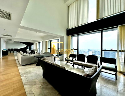 คอนโดให้เช่า :  The Met - Stunning 5 Bed Penthouse Condo For Rent in Sathorn - BR13766CD