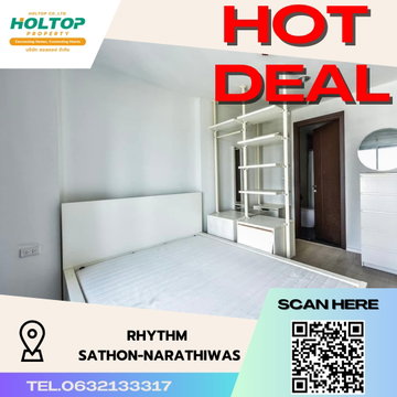 #S3187 ให้เช่า Rhythm Sathorn-Narathiwas