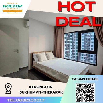 #S3177 ให้เช่า Kensington Sukhumvit-Thaparak