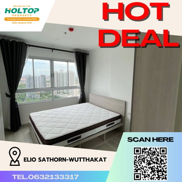 #R3136  ให้เช่า Elio Sathorn-Wutthakat 