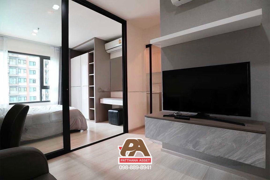 รูป ให้เช่า Life asoke 1 นอน ห้องใหม่ พร้อมเฟอร์  - รูปที่ 4/10
