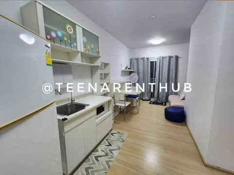 เช่าคอนโดอ่อนนุช ✨ ห้องสวย แต่งครบ 37 ตร.ม. | A Space 77 | เฟอร์นิเจอร์และเครื่องใช้ไฟฟ้าครบ โทร.0832547765 @teenarenthub