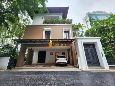 Baan Sukhumvit 18 - Stunning 4 Bed House Pool Villas For Rent BR7972SH