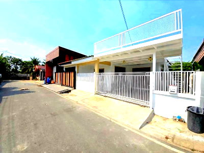 Townhouses for sale Bang Yai Nonthaburi : A68-021 House for sale in the Asa House 5 Village project, newly renovated, beautiful and complete, Bang Yai Subdistrict✨