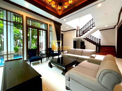 เช่าบ้านเดี่ยว เขตยานนาวา : L&H Villa - Prestigious 4 Bedroom Luxury House in Sathorn - BR8370SH