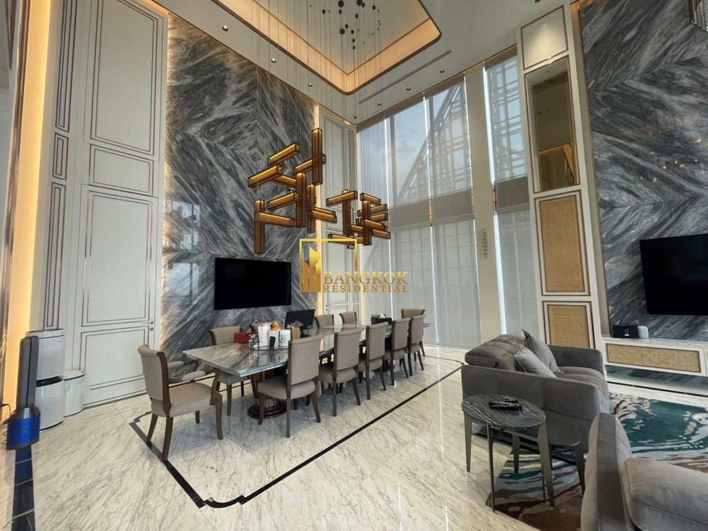 รูป  The Esse at Singha Complex - Stunning 3 Bed Penthouse For Rent - BR14354CD - รูปที่ 3/32
