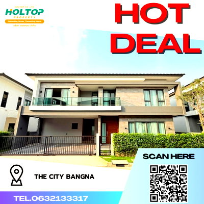บ้านเดี่ยวให้เช่า : #R3207 ให้เช่า The City Bangna