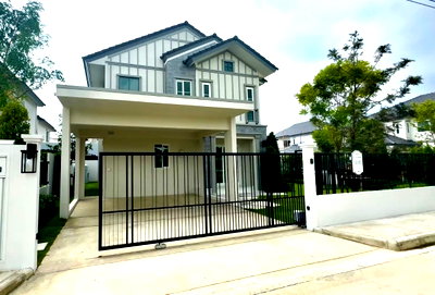 บ้านเดี่ยวให้เช่า : บ้านเดี่ยวให้เช่า Villaggio 3 ศรีนครินทร์ -บางนา ห้องสวยใกล้ห้างและสนามบิน-NT0005
