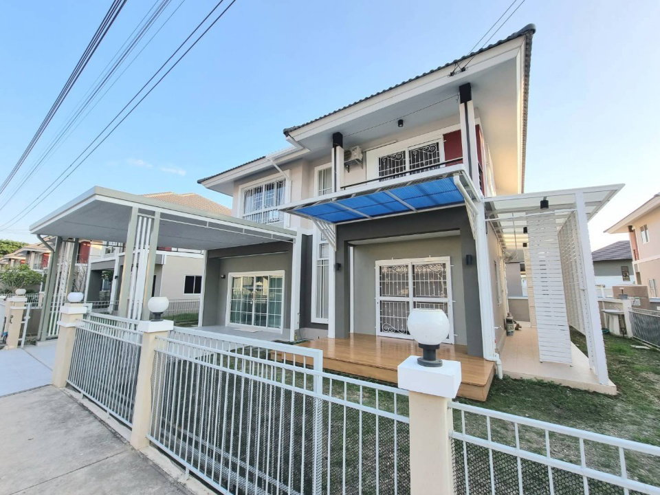รูป ให้เช่าบ้านโครงการกาญจน์กนกวิลล์ 15 พร้อมเฟอร์นิเจอร์ครบ ใกล้โรงเรียนนานาชาติ Unity Concord-RW006148 - รูปที่ 2/20