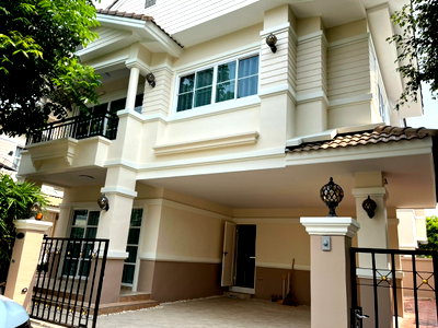 Houses for sale : [For sale] Single house project, Baan Sakunthon Watcharapol, Ram Intra