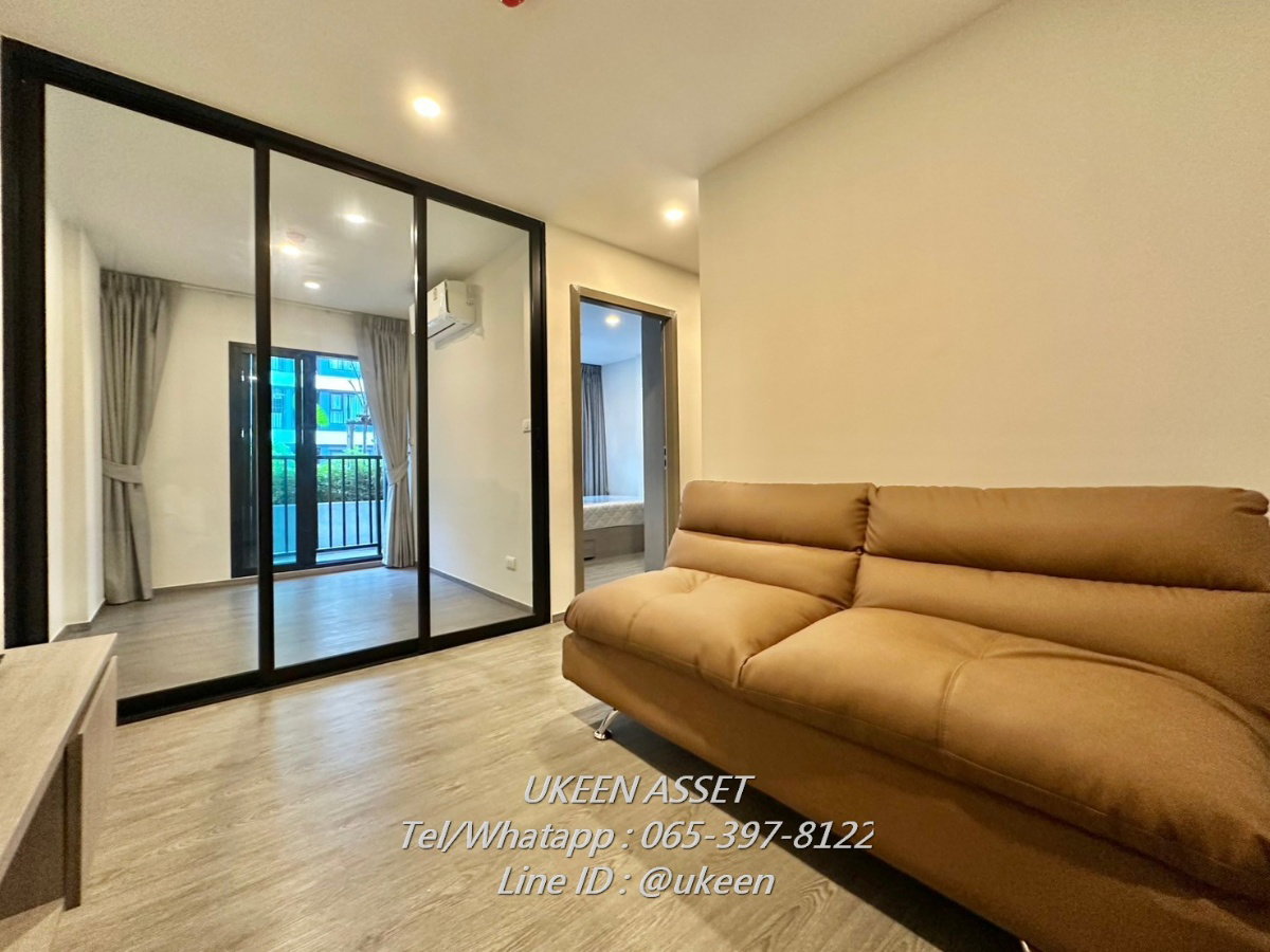 รูป ให้เช่า บริกตัน เกษตร ศรีราชา  Brixton Sriracha ขนาด 36  ตรม.2 ห้องนอน - รูปที่ 11/12