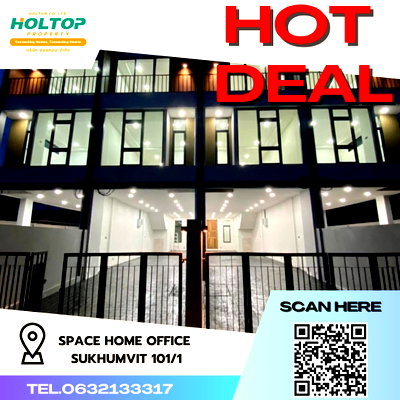 Home office for rent Bangkok : #R3235 For rent  SPACE Home Office Sukhumvit 101/1
