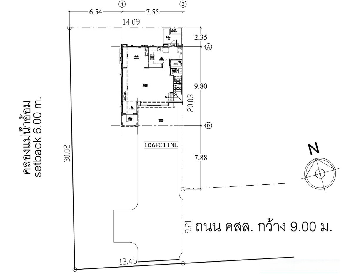 รูป บ้านใหม่ระดับพรีเมียม อัญญ่า ราชพฤกษ์ – นครอินทร์ (102 ตร.วา, ทำเลพิเศษ วิวคลองสวยงาม สไตล์ French Country) - รูปที่ 62/71