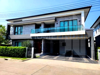 บ้านเดี่ยว มาร์เก็ต วิลเลจ สุวรรณภูมิ : The City Bangna 4 bedrooms, for sale