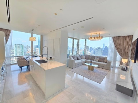 วิว ICONSIAM มองเห็นโค้งน้ำเจ้าพระยา Four Seasons Private Residences โฟร์ซีซั่นส์ ไพรเวท เรสซิเด้นซ์