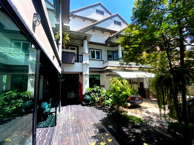 บ้านเดี่ยว สถาบันเทคโนโลยีไทย-ญี่ปุ่น : LTH12170 – Luxury Detached House FOR SALE in Pattanakarn Size 136.9 sqw. 500 sqm. 5 beds 5 baths Near BTS Onnut Station ONLY 54 MB