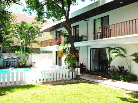 Spacious 3 Bedroom Pool Villas House in Sukhumvit 71 - BR8020SH