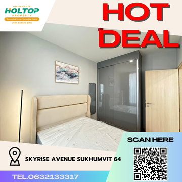 #R3300  ให้เช่า Skyrise Avenue Sukhumvit 64