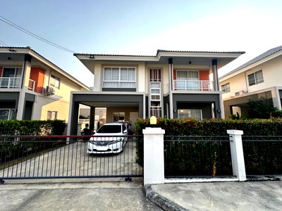 Houses for sale Chiang Mai : House for Sale in Karnkanok Ville 20 – Near Tube Trek Waterpark. Includes Furniture and Electrical Appliances SW002305