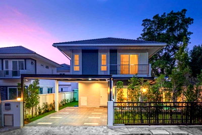 บ้านเดี่ยวให้เช่า : ให้เช่า บ้านเดี่ยว ในโครงการหรู ศุภาลัย ทัสคานี ดอนแก้ว-แม่ริม เชียงใหม่ - RW004104