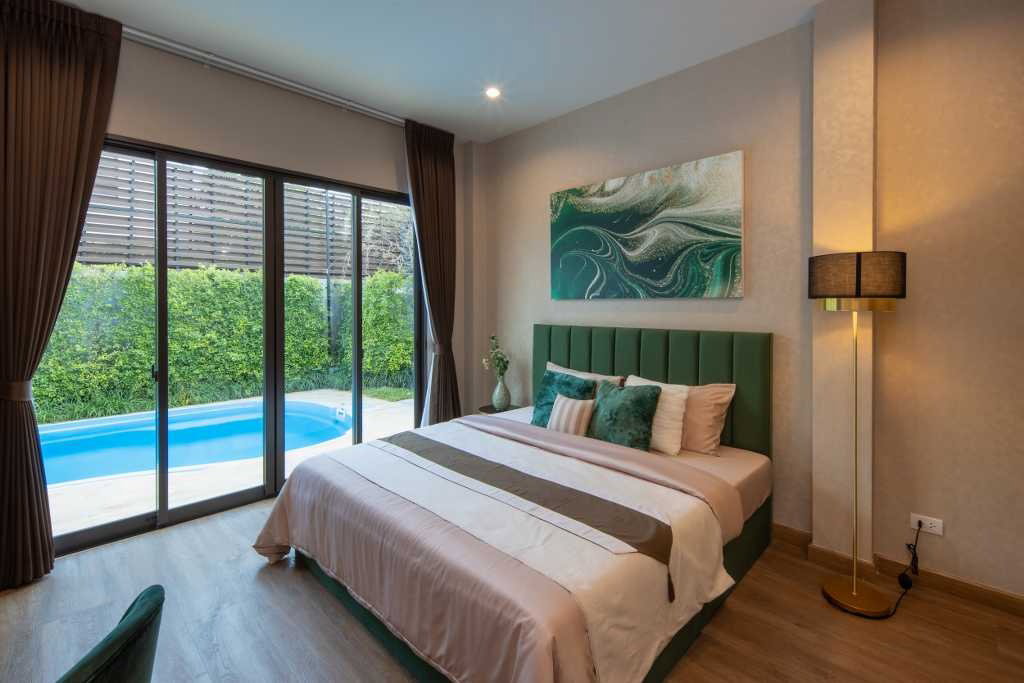 รูป เช่าบ้านพูลวิลล่าหรูพรีเมี่ยมในโครงการPalmsprings Privato ใกล้เซนทรัลแอร์พอร์ต - RW004141 - รูปที่ 3/28